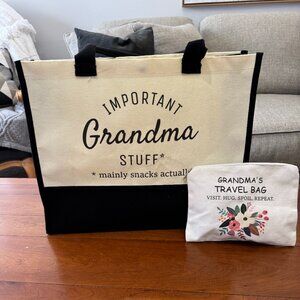 Grandma Canvas Tote Bag